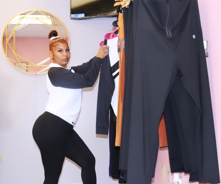 Black & White Track Jacket